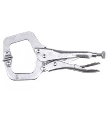 СИБРТЕХ Зажим ручной, увеличенный захват, подвижные губки, 170 мм [18425]
