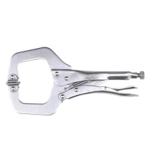 СИБРТЕХ Зажим ручной, увеличенный захват, подвижные губки, 270 мм [18426]