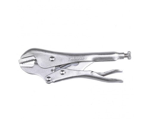 [плоскогубцы] СИБРТЕХ Зажим ручной, усиленный, плоский захват, 180 мм [18427]