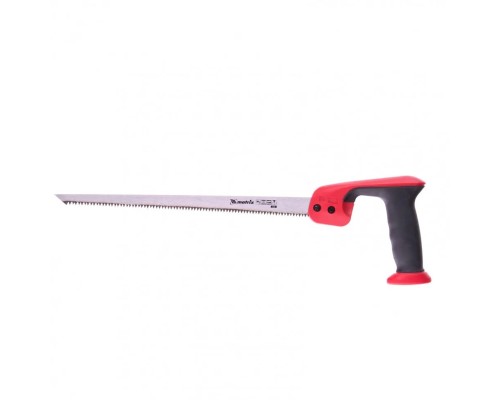 [Пилы] MATRIX Ножовка по дереву выкружная, 300 мм, каленый зуб, двухкомпонентная рукоятка [23103]