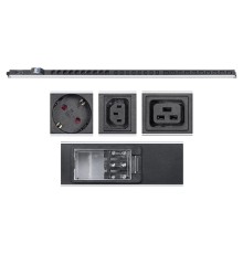 Cabeus PDU-32-10S-10C19-8C13-B-T Блок розеток для 19