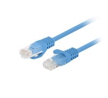 Патч-корд Bion [BPC-U5E101-1M-BL] U/UTP, Cat.5e, AWG 26 (7/0,16мм), CCA, многожильный, PVC, 1м, синий