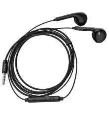 HOCO M55/ Наушники + микрофон/ Кнопка ответа/ 1.2м/ 3.5 mm jack/ Black