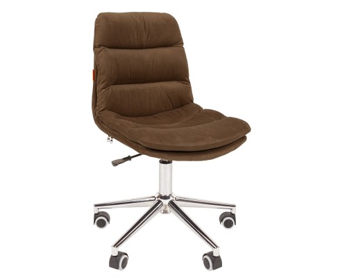 [Офисные кресла] Кресло   Chairman Home 115 Россия ткань  Т-14 коричневый (7079122)