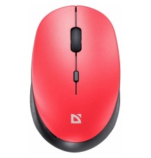 Defender Auris MB-027 { Беспроводная оптическая мышь,красный,4D,800-1600dpi,бесшумн } [52026]