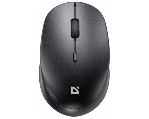 [Мышь] Defender Auris MB-027 { Беспроводная оптическая мышь,черный,4D,800-1600dpi,бесшумн } [52027]