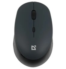 Defender Auris MB-027 { Беспроводная оптическая мышь,серый,4D,800-1600dpi,бесшумн } [52029]