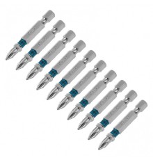 GROSS Набор бит PH1 х 50, сталь S2, 10 шт. [11334] 