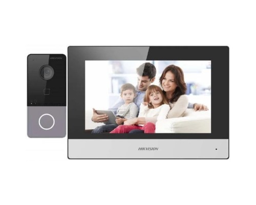 [Видеодомофоны] HIKVISION DS-KIS603-P(C) LCD 7
