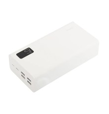 Perfeo Powerbank MOUNTAINS 40000 mAh/LED дисплей/PD + QC 3.0/Type-C/4 USB/Выход: 3A, max 22.5W/White (PF_D0160)