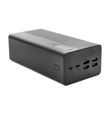 Perfeo Powerbank MOUNTAINS 50000 mAh/LED дисплей/PD + QC 3.0/Type-C/4 USB/Выход: 3A, max 22.5W/Black (PF_B4887)