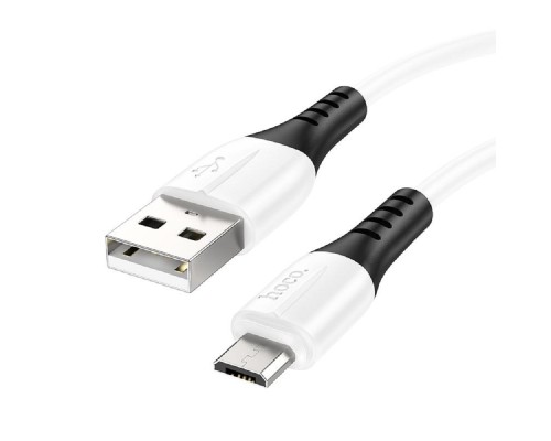 [кабели] HOCO HC-68568 X82/ USB кабель Micro/ 1m/ 2,4A/ Силикон/ White