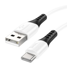 HOCO HC-68582 X82/ USB кабель Type-C/ 1m/ 3A/ Силикон/ White