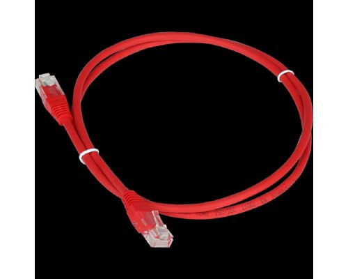 [Монтажное оборудование] Патч-корд LanMaster вилка RJ-45,  вилка RJ-45,  кат.5е,  ПВХ,  15м,  красный [twt-45-45-15-rd]