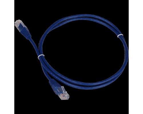 [Монтажное оборудование] Патч-корд LanMaster вилка RJ-45,  вилка RJ-45,  кат.5е,  ПВХ,  5м,  синий [twt-45-45-5.0-bl]