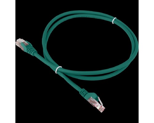 [Аксессуар] Патч-корд LANMASTER вилка RJ-45,  вилка RJ-45,  кат.6,  LSZH,  2м,  зеленый [lan-pc45/u6-2.0-gn]