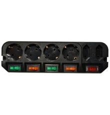 Сетевой фильтр Most ARG, 3м, черный [arg-ч 3]