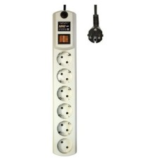 Сетевой фильтр MOST HP, 2м, белый [hp 2м бел]