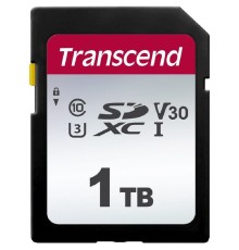 Флеш карта SDXC 1Tb Class10 Transcend TS1TSDC300S 300S w/o adapter