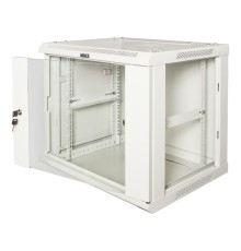 Шкаф коммутационный Lanmaster (TWT-CBWPG-6U-6X4-GY) 6U 600x400мм пер.дв.стекл 60кг серый