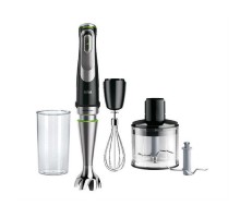 Блендер погружной Braun MQ9135XI черный/серебристый