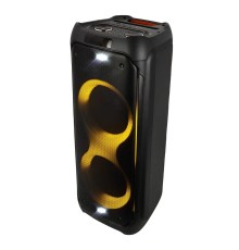 Perfeo ПАС “Power Box 100 INFINITY” BT, EQ, MP3 USB|TF, AUX, FM, MIC, GT, TWS, LED, ПДУ, 2 б/п мик [PF_D0046]