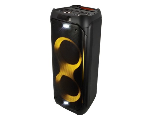 [Колонки] Perfeo ПАС “Power Box 100 INFINITY” BT, EQ, MP3 USB|TF, AUX, FM, MIC, GT, TWS, LED, ПДУ, 2 б/п мик [PF_D0046]