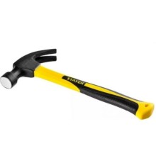 Молоток-гвоздодёр столярный с фиберглассовой рукояткой STAYER Hercules 680 г