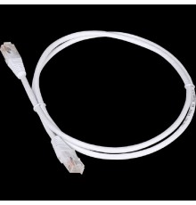 Патч-корд TWT UTP Cat.5e, залив колп, 10.0 м, белый (TWT-45-45-10-WH)
