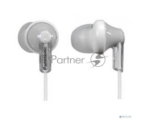 Наушники вкладыши Panasonic RP-HJE118GUS 1.1м серебристый проводные (в ушной раковине)