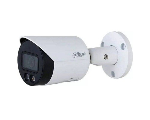 [Видеонаблюдение] DAHUA DH-IPC-HFW2449SP-S-IL-0360B Уличная цилиндрическая IP-видеокамера SmartDualLight 4Мп, 1/2.9” CMOS, объектив 3.6мм, видеоаналитика, микрофон, ИК 30м, LED 30м, IP67, металл