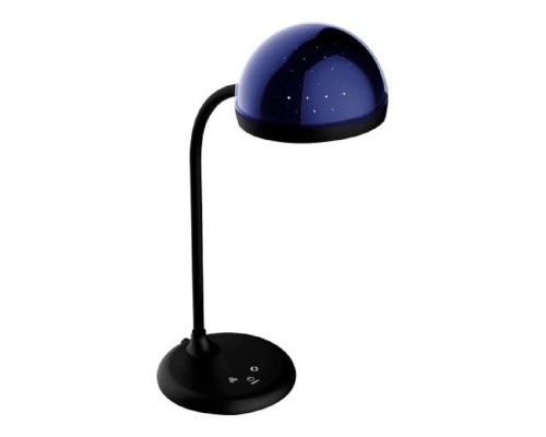 [Camelion Настольные светильники] Camelion KD-828  C02  черн.LED(Свет.наст,6.5Вт,230В,360лм,сенс.,рег.ярк,CCT,RGB-ночник