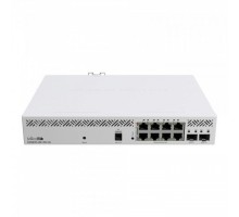 MikroTik CSS610-8P-2S+IN PoE-коммутатор, 8х 1G RJ45, 2х SFP+, раздача PoE 140 Вт, SwitchOS Lite