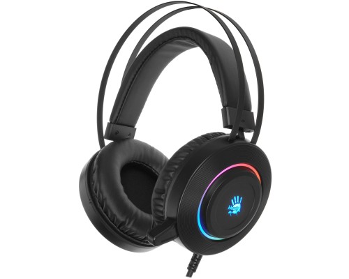 [Наушники] Наушники с микрофоном A4Tech Bloody G521 черный 2.3м мониторные USB оголовье (G521 (BLACK))