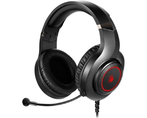 [Наушники] Наушники с микрофоном A4Tech Bloody G220S черный 2м мониторные USB оголовье (G220S USB/ BLACK)