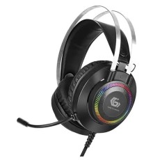 Gembird MHS-GX2, мембр. 50 мм, подсветка, рег. гром., рег.оголовье, каб. 2,1 м