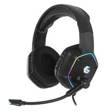 Gembird MHS-GX15, мембр. 50 мм, подсветка, рег. гром., рег.оголовье, каб. 2,1 м