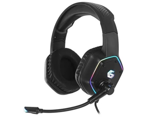 [Наушники] Gembird MHS-GX15, мембр. 50 мм, подсветка, рег. гром., рег.оголовье, каб. 2,1 м