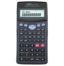 Калькулятор научный Deli E1705 черный 10+2-разр. [1460089]
