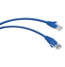 Cabeus PC-UTP-RJ45-Cat.6-3m-BL-LSZH Патч-корд U/UTP, категория 6, 2xRJ45/8p8c, неэкранированный, синий, LSZH, 3м