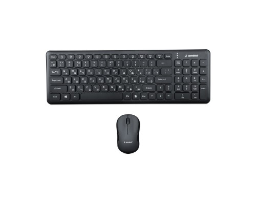[Клавиатура] Комплект кл-ра+мышь беспров. Gembird KBS-9200, 2.4ГГц