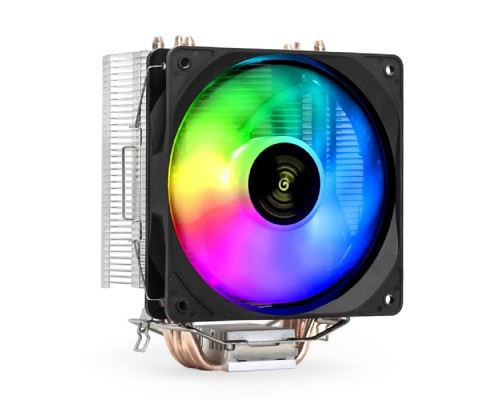 [Вентиляторы] Exegate EX293655RUS Кулер ExeGate Wizard EXX400V2-PWM.FRGB {(Al+Cu, 4 тепл.трубки,LGA775/1150/1151/1155/1156/1200/1700/AM2/AM2+/AM3+/AM4/FM1/FM2/754/939/940, TDP 140W, Fan 120mm, PWM, 800-2400RPM}