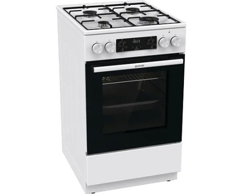 [Микроволновая печь] Плита Комбинированная Gorenje GK5C60WJ белый (без крышки) реш.сталь