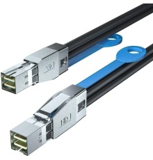 SAS-2M-SFF8644-SFF8644 Кабель SAS внешний, 2м., разъемы SFF8644 - SFF8644