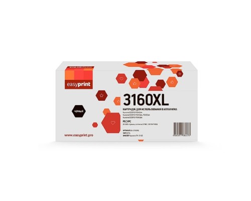 [Расходные материалы] Easyprint  TK-3160XL Тонер-картридж LK-3160XL для Kyocera P3045dn/P3050dn/P3055dn/P3060dn (25000 стр.) с чипом
