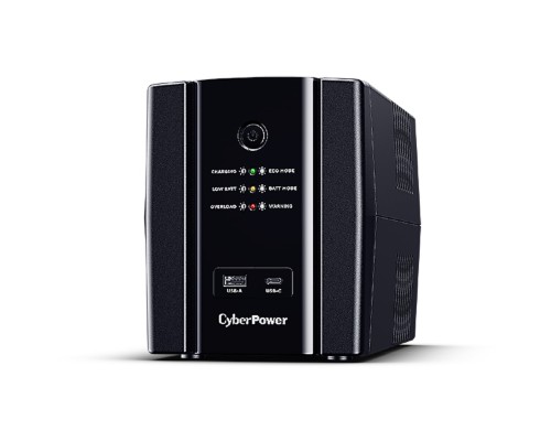 [ИБП] ИБП CyberPower UT2200EIG {Line-Interactive, Tower, 2200VA/1320W USB/RJ11/45/USB charger A/C (6 IEC С13) NEW, 12В/9 Ач х 2}