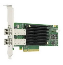 Broadcom (LPE32002-M2) Контроллер LSI Emulex LPe32002-M2 HBA Dual Port 32Gb Fibre Channel HBA