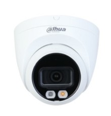 DAHUA DH-IPC-HDW2449TP-S-IL-0280B Уличная турельная IP-видеокамера SmartDualLight 4Мп, 1/2.9” CMOS, объектив 2.8мм, видеоаналитика, микрофон, ИК 30м, LED 30м, IP67, металл/пластик