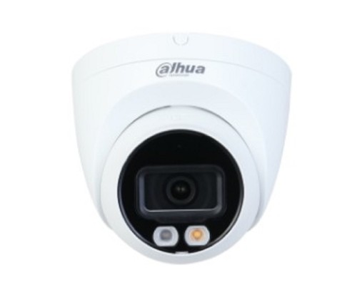 [Видеонаблюдение] DAHUA DH-IPC-HDW2449TP-S-IL-0280B Уличная турельная IP-видеокамера SmartDualLight 4Мп, 1/2.9” CMOS, объектив 2.8мм, видеоаналитика, микрофон, ИК 30м, LED 30м, IP67, металл/пластик