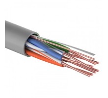 Rexant (01-0059) Кабель витая пара U/UTP, CAT 5e, ZH нг(А)-HF, 4PR, 24AWG, INDOOR, SOLID, серый, 305м LIGHT